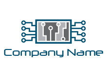 Computer Logo - Free Computer Logos, IT, Networking, Repair, Hardware Logo Creator