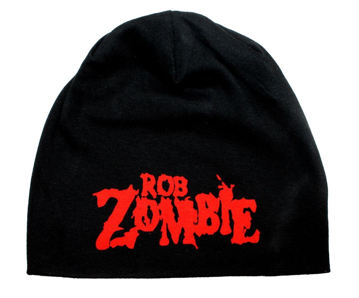 Rob Zombie Logo - Rob Zombie Name & Logo Dual Sided Beanie Hat Skull Cap Heavy Metal