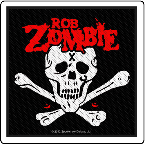 Rob Zombie Logo - Rob Zombie | Skull X Crossbones | Rob Zombie | Patch