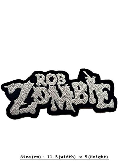 Rob Zombie Logo - Amazon.com: Rob Zombie DIY Metal Punk Rock Music Band Indy Retro ...