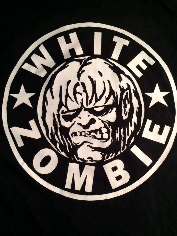 Rob Zombie Logo - Vintage White Zombie Logo T Shirt Rob Zombie XL 90s