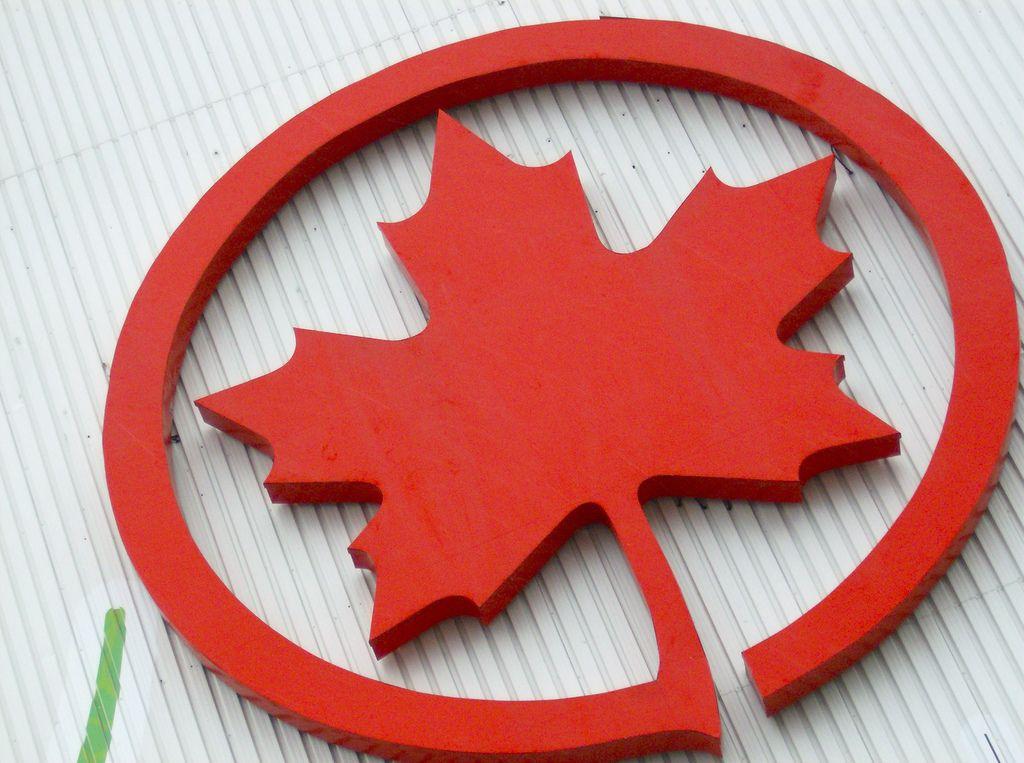 Red Maple Leaf Red Circle Logo - Red maple leaf Logos