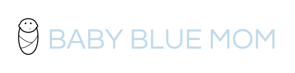 Mom and Baby Blue Logo - Baby Blue Mom