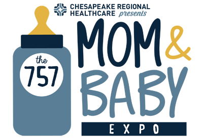 Mom and Baby Blue Logo - The 757 Mom & Baby Expo