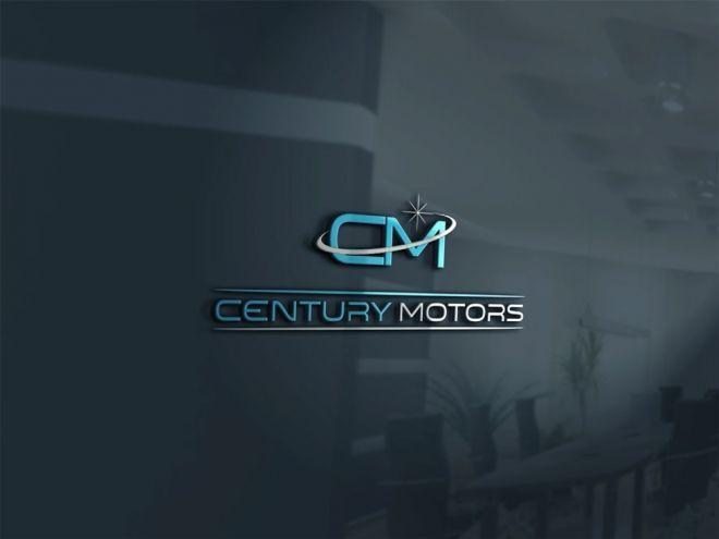 Century Motors Logo - Century Motors Century Motors Selected#winner#client#Logo. Business