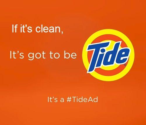 2018 Tide Logo - Tide Super Bowl LII 2018 It's A Tide Ad Commercial | LYBIO.NET ...