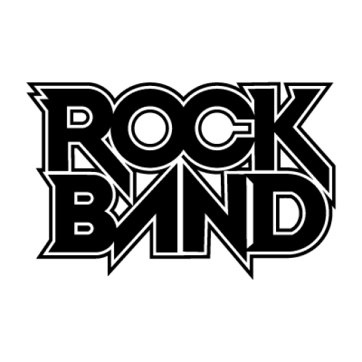 Rock Band Game Logo - Rock band game Logos