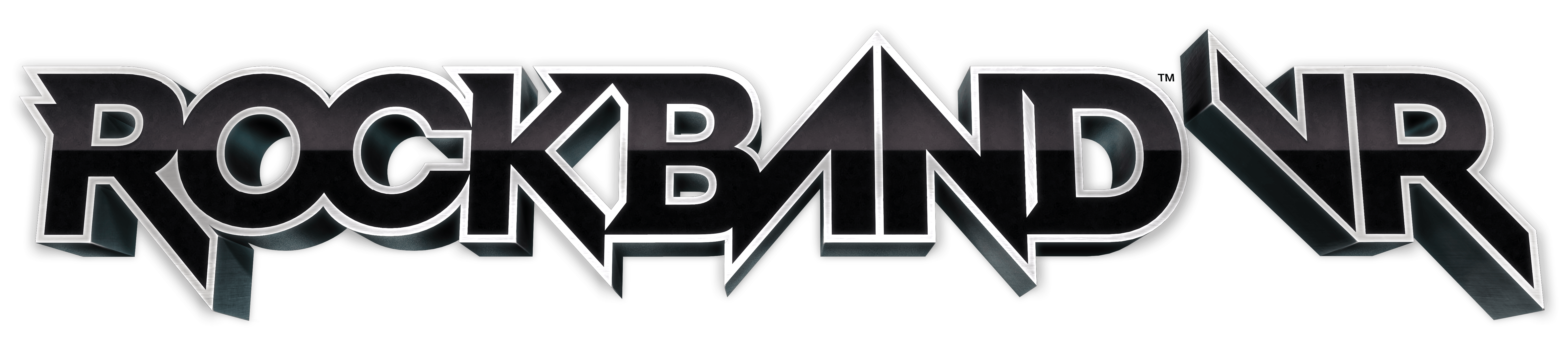 Rock Band Game Logo - Harmonix Music Systems