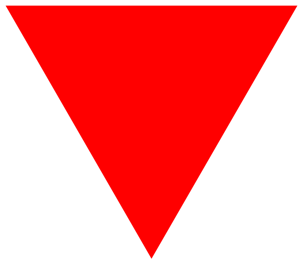 Red Triangle Shape Logo - File:Red triangle.svg - Wikimedia Commons