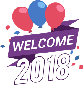 New Year 2018 Logo - happy new year Logo Vector (.EPS) Free Download