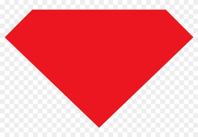 Red Triangle Design Logo - Superman Diamond Shape Clip Art - Red Triangle Down - Free ...