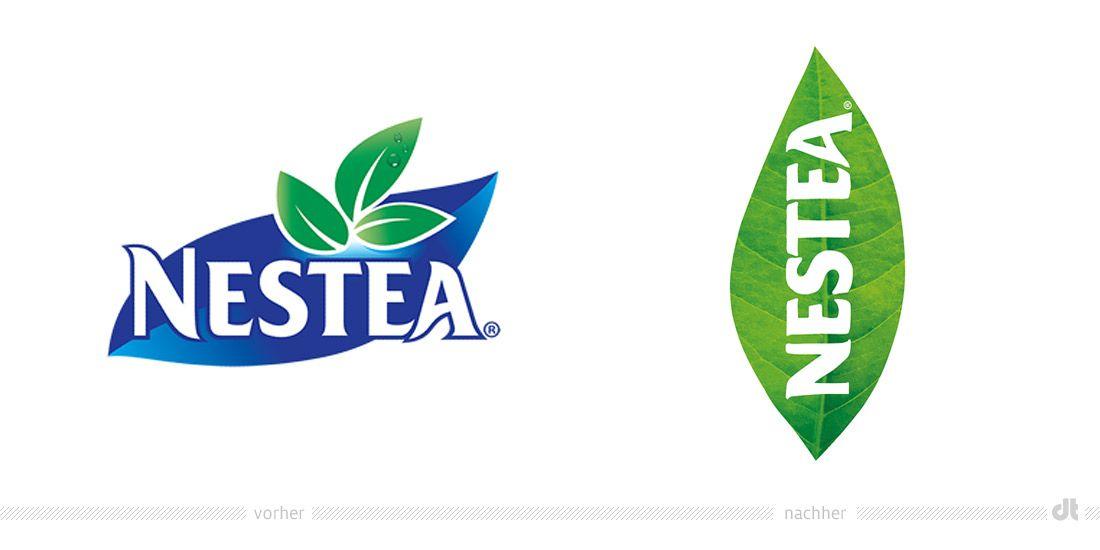 Neastea Logo - Nestea Logo – vorher und nachher – Design Tagebuch