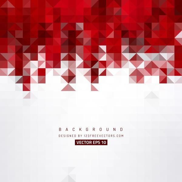 Red Triangle Shape Logo - Red Triangle Shape Background Vector