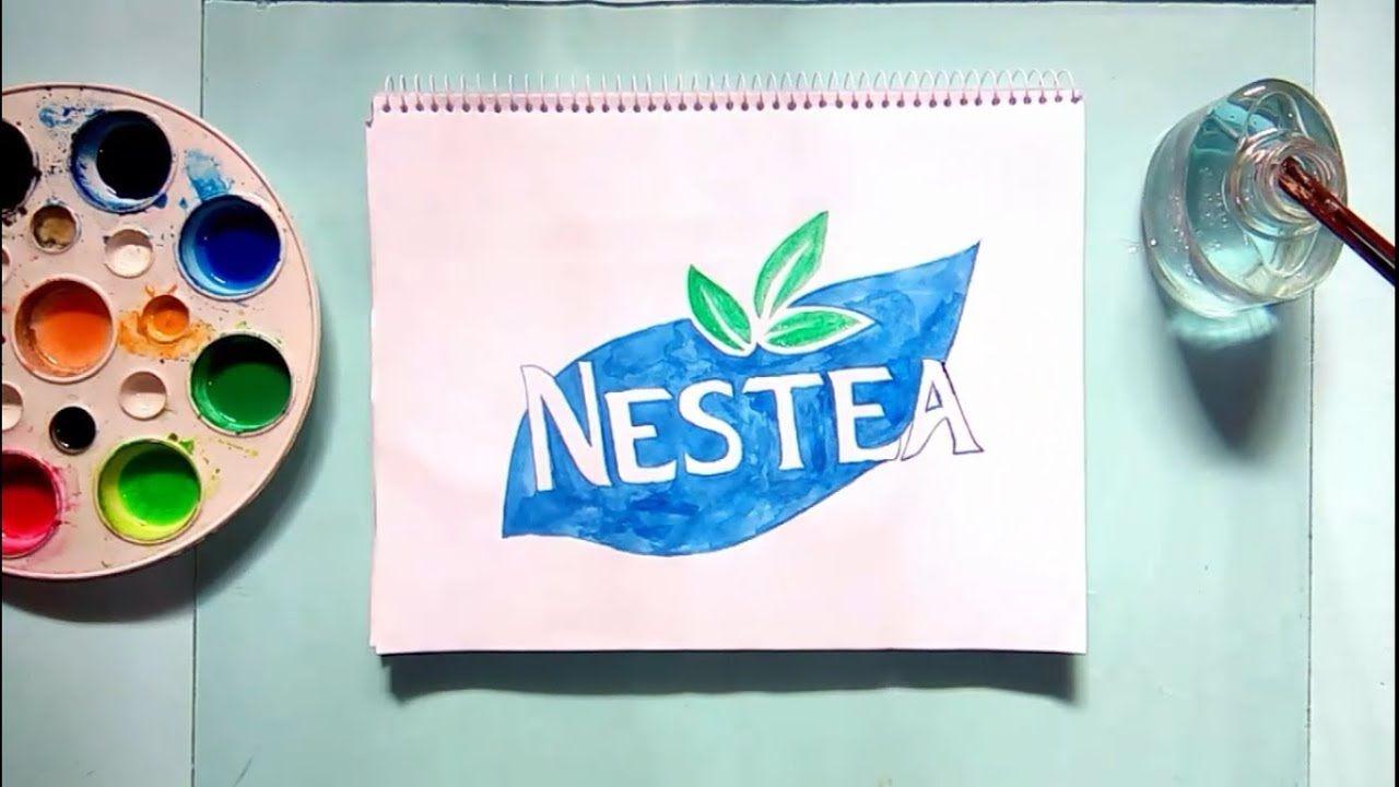 Neastea Logo - How to draw the Nestea logo - YouTube