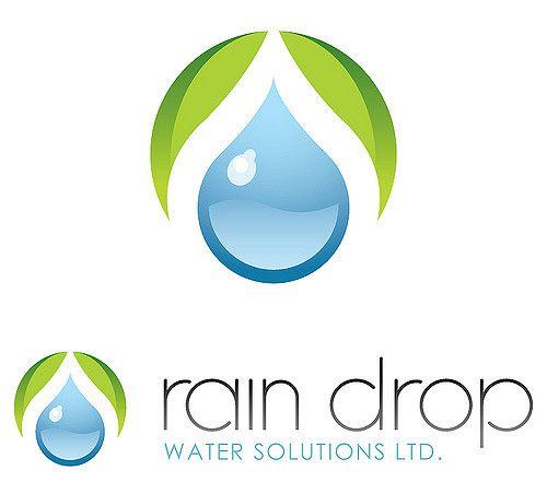 Rain Drop Logo - Rain Drop 1. Corporate time. Here are two logos I developed