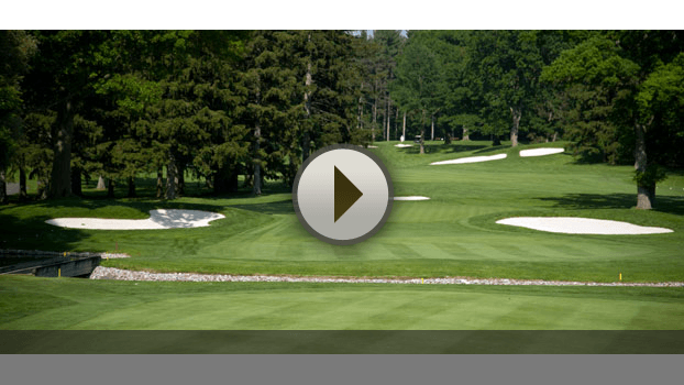 Oak Hill Golf Logo - Hole 1 of the 2013 PGA Championship at the Oak Hill Country Club ...