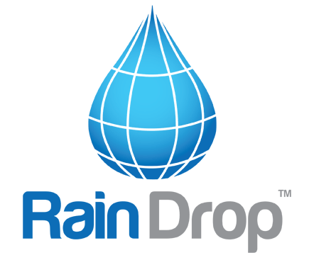 Blue Rain Drop Logo - Raindrop Systems | Changing cloud computing one drop at a time.