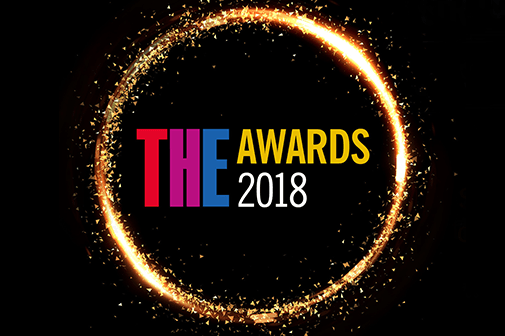 Year 2018 Logo - York shortlisted for two Times Higher Education Awards