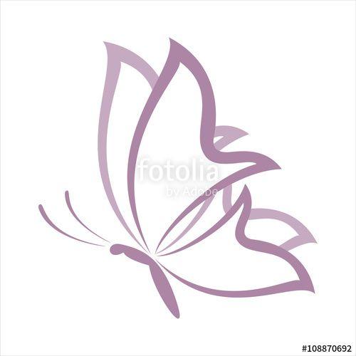 Purple Butterfly Logo - Purple Butterfly logo