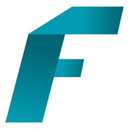 Blue F Logo - F Letter Logo Png - Free Transparent PNG Logos