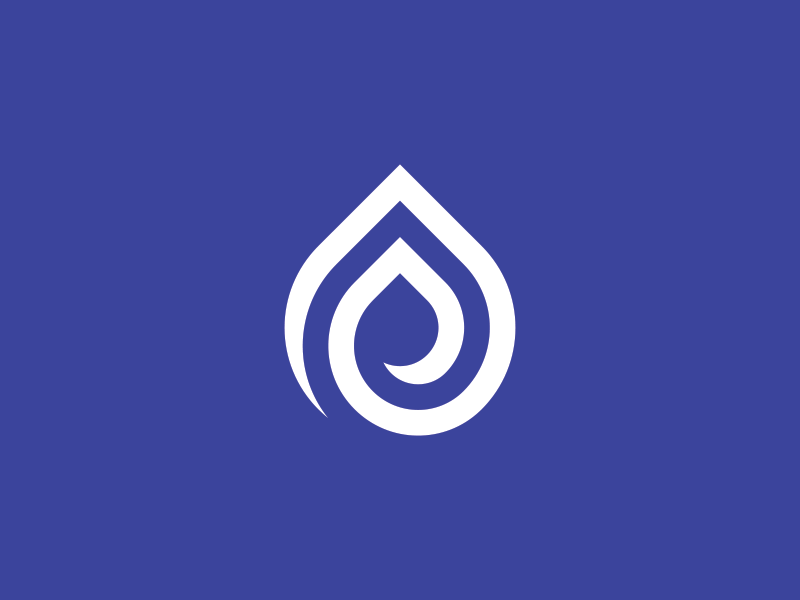 Rain Drop Logo - Raindrop Logo