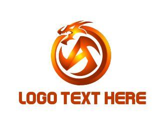 Orange Dragon Logo - Dragon Logo Designs. Browse Dozens of Dragon Logos | BrandCrowd