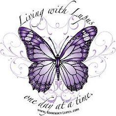 Purple Butterfly Logo - Lupus butterfly. Cafepress.com. Lupus. Lupus awareness, Lupus