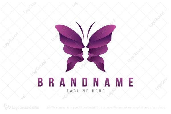 Purple Butterfly Logo - butterfly logo butterfly logo free – Alltodesign.com