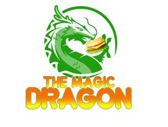 Orange Dragon Logo - The Magic Dragon logo design