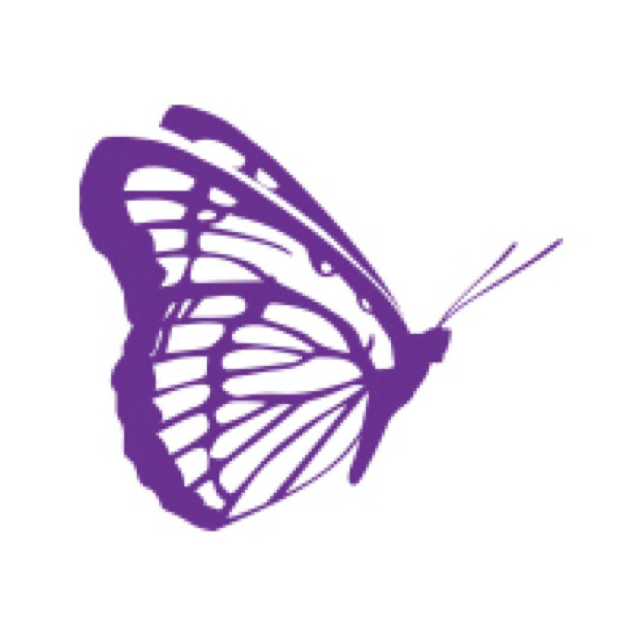 Purple Butterfly Logo - Purple Butterfly (@PBCakeCreations) | Twitter