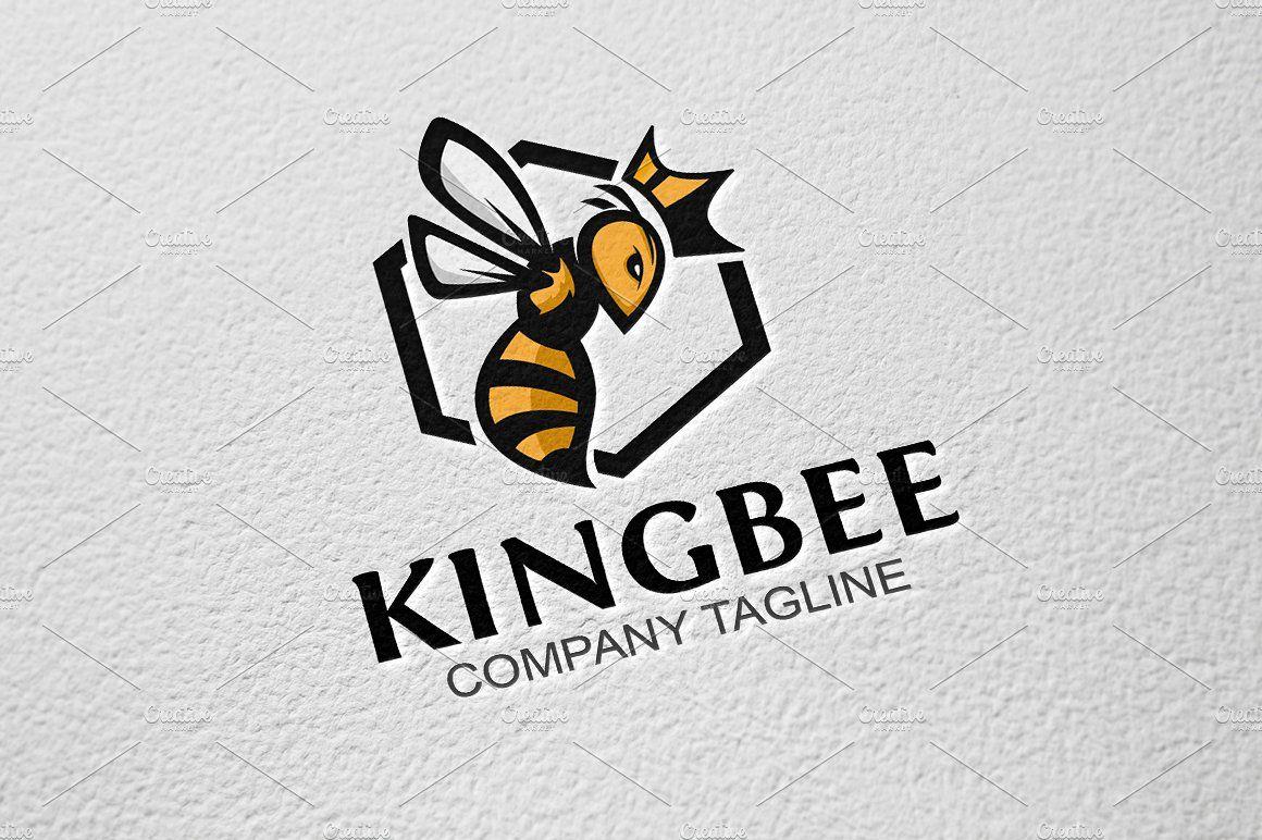 Bee Logo - King Bee Logo Templates Creative Market