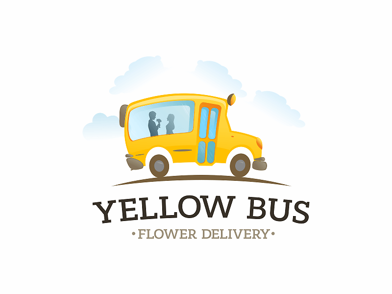 Popular Yellow Logo - Yellow Bus. Logos, Icon & Badges. Logos, Logo design, Logo