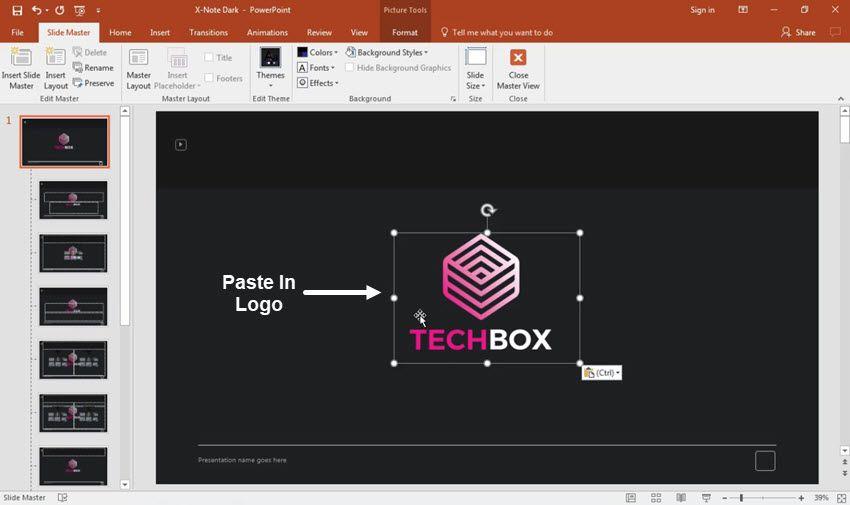 Google PowerPoint Logo - How to Put a Logo on Every PowerPoint Slide in 60 Seconds