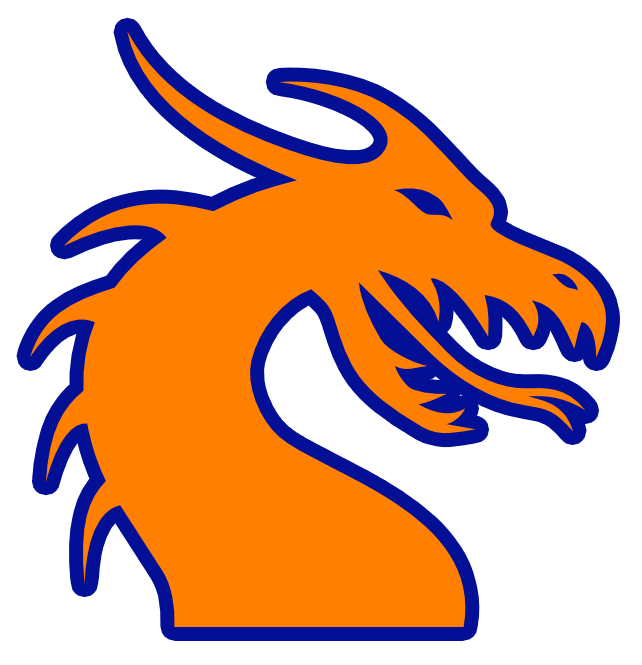 Orange Dragon Logo - Silver Creek - Team Home Silver Creek Dragons Sports