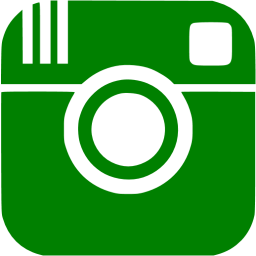 Green Instagram Logo - Green instagram icon - Free green social icons