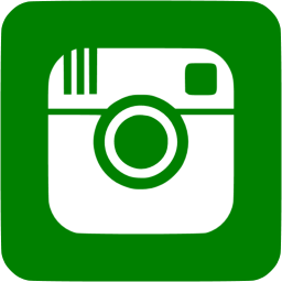 Green Instagram Logo - Green instagram 3 icon green social icons
