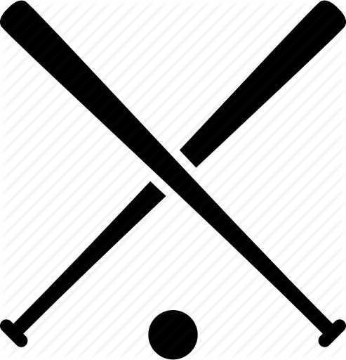 Baseball Bat Logo - Baseball, bat, logo, stick icon