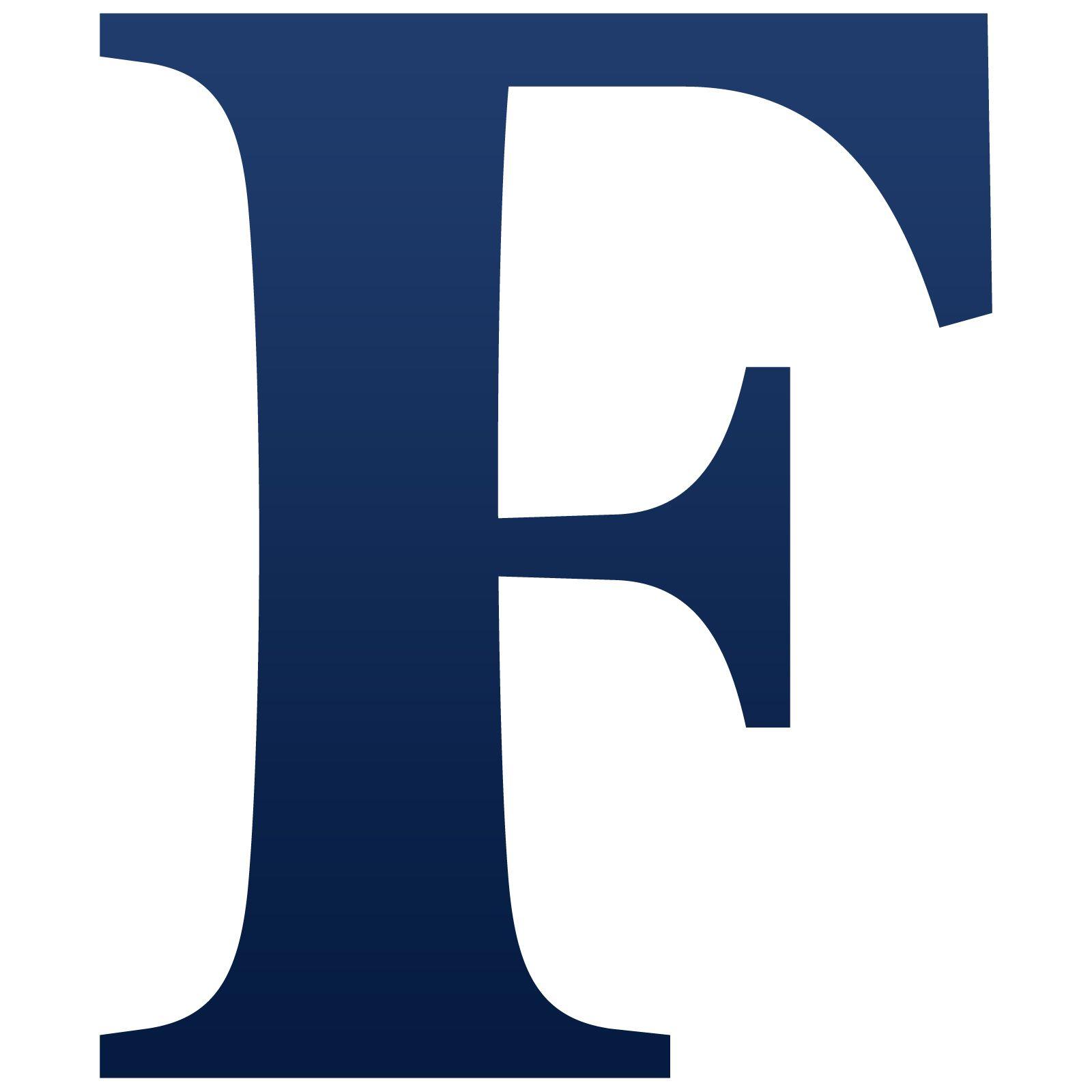 Blue F Logo LogoDix