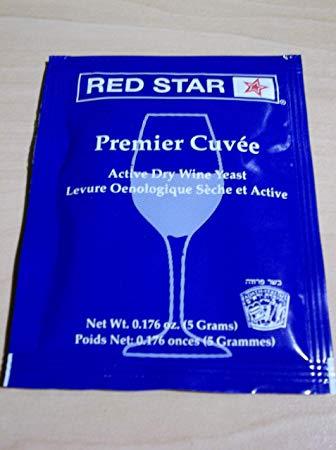Red Star Yeast Logo - Amazon.com : Premier Cuvee (10 Packs) Wine Yeast