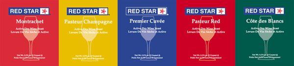 Red Star Yeast Logo - Brew Horizons Star & Lalvin Wine Yeast