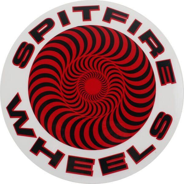 Spitfire Skateboard Logo - Spitfire Wheels Classic Large Skate Sticker - Warehouse Skateboards
