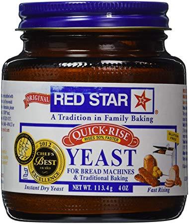 Red Star Yeast Logo - Amazon.com : Red Star Yeast Jar Quick Rise : Active Dry Yeasts ...