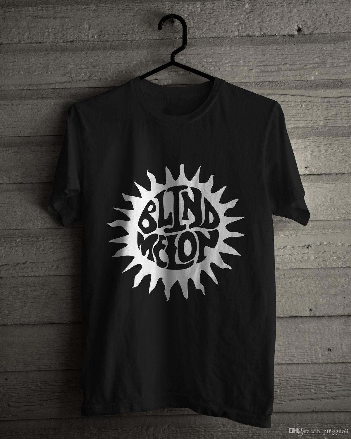 Hipster Sun Logo - Blind Melon T Shirt Sun Logo Rock Band Black Tee Size S,M,L,Xl,2xl ...