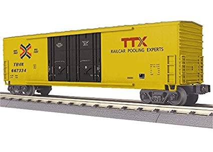 Rbox TTX Logo - MTH MTH3074850 O 27 50' Double Door Plugged Box, TTX