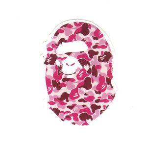 Pink BAPE Logo - A BATHING APE Pink Camo Bape 3x2.25 Decal Sticker