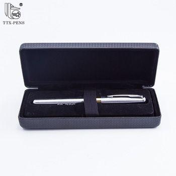 Rbox TTX Logo - Business gift custom logo luxury metal ball pen black pen gift set ...
