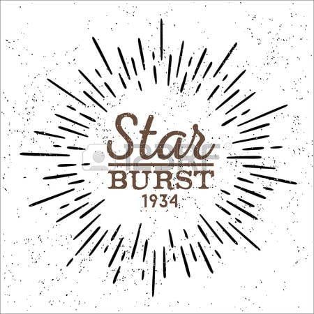 Hipster Sun Logo - Starburst Clipart logo 7 X 450