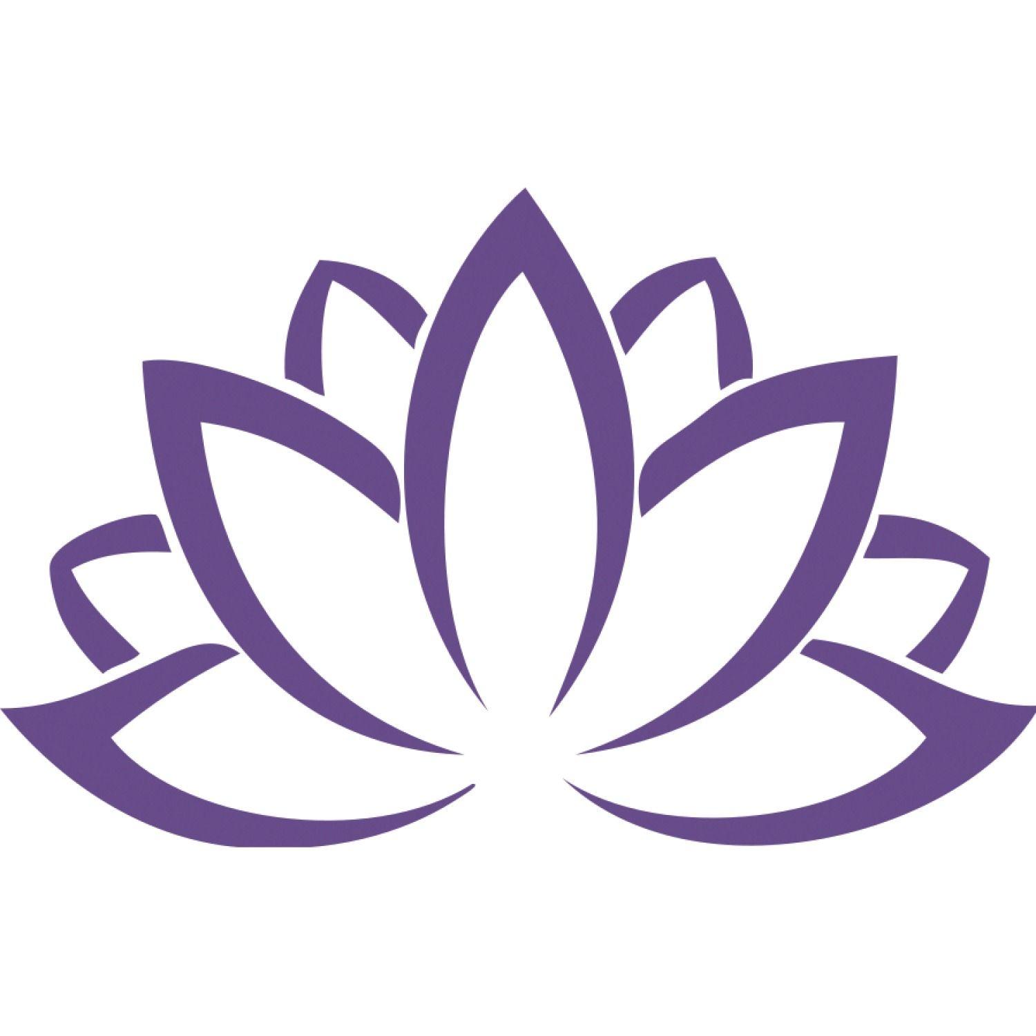 Lotus Flower Graphic Logo - Lotus Flower Graphic Decal Sized Personalized