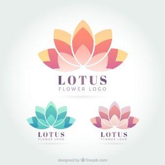 Flower Text Logo - Lotus Logo Vectors, Photos and PSD files | Free Download