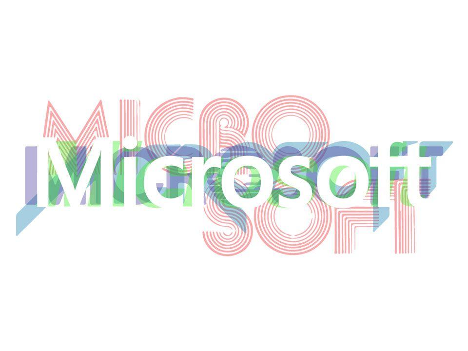 Microsoft Design Logo - Evolution Of: Microsoft's Logo - From 1975 to Today